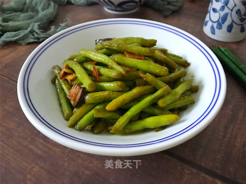 Stir-fried String Beans with Bacon recipe