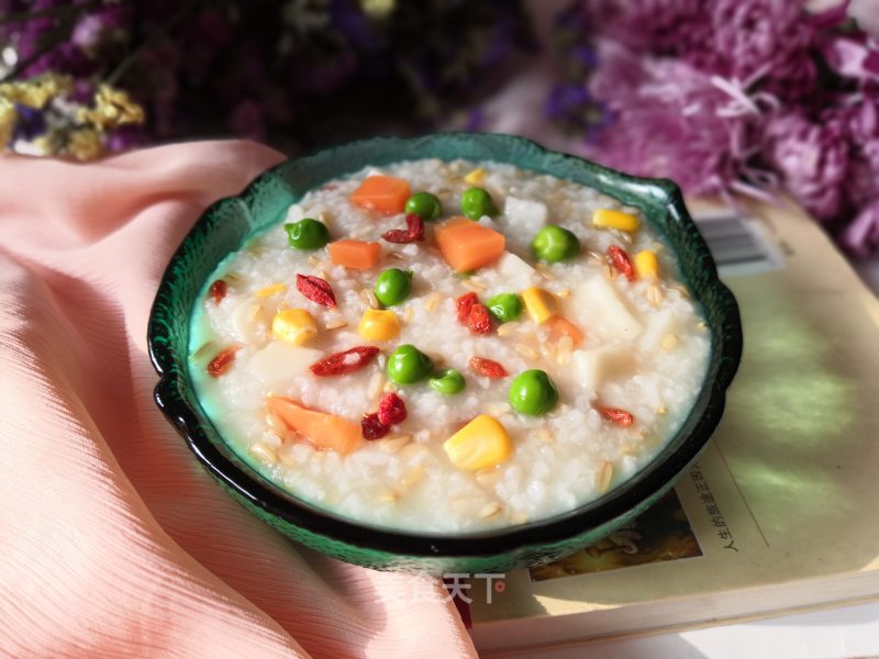 Horseshoe Wolfberry Porridge recipe