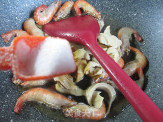 Fried Prawns with Gluten recipe