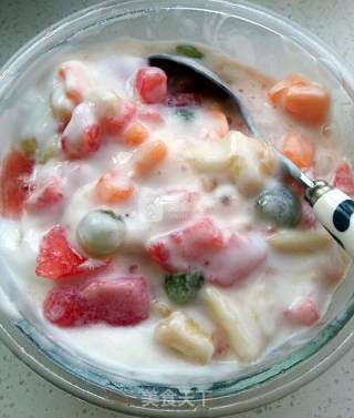 Yogurt Fruit Fishing recipe
