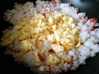 Tomato and Egg Fried Rice + Sugar Yolk Fried Egg recipe