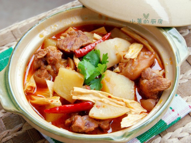 Lamb Warming Pot recipe