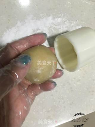 #柏翠大赛# Standard Cheese Custard Mooncake recipe