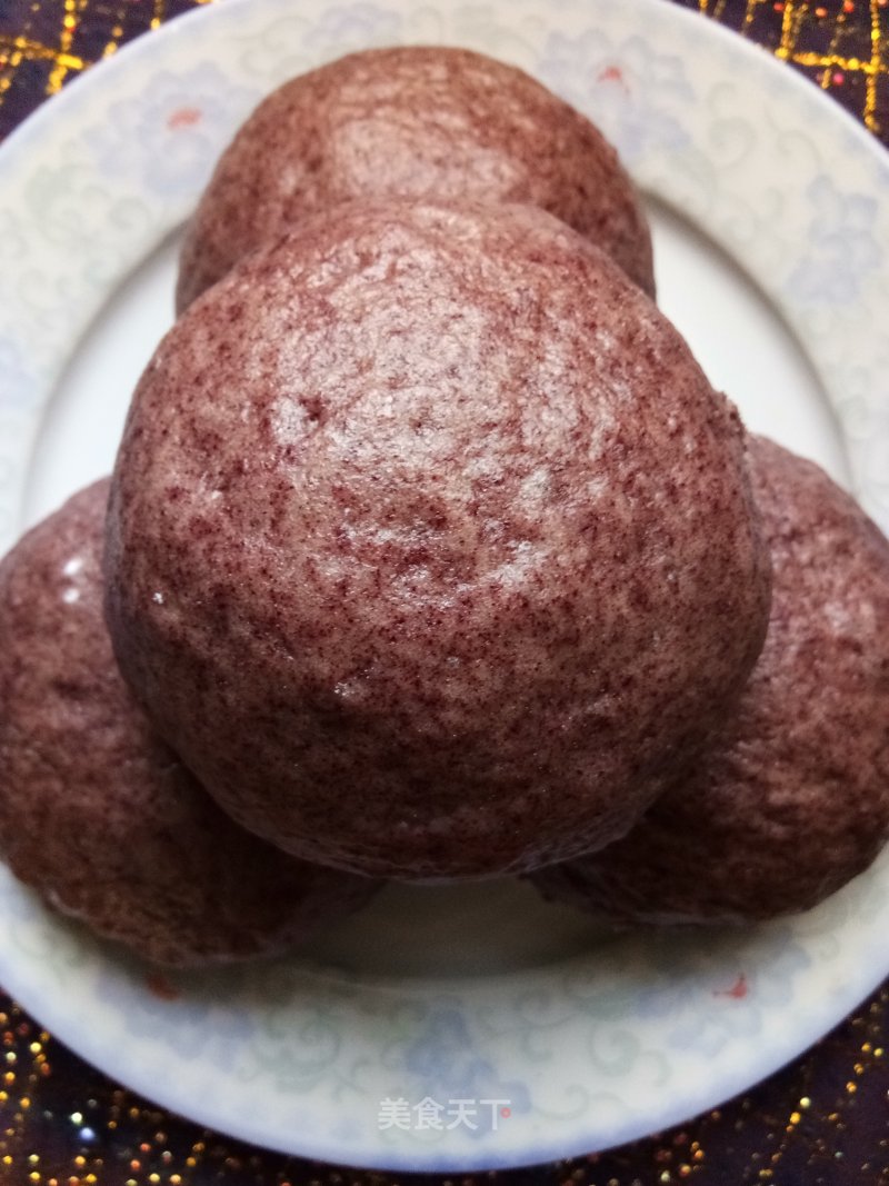 Black Rice Noodle Mantou recipe