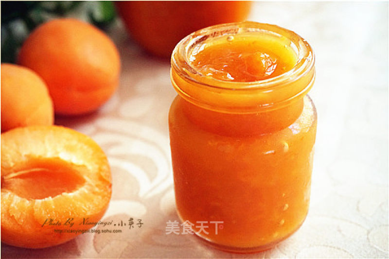 Wheat Yellow Apricot Simple Make Wheat Yellow Apricot Jam recipe