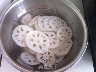 Sweet and Sour Braised Lotus Root recipe