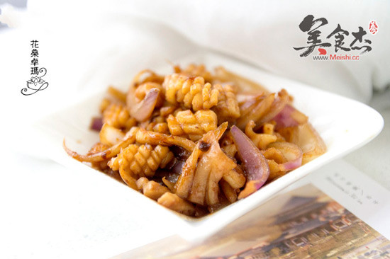 Sauteed Onion Squid recipe