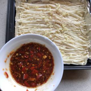 Garlic Enoki Mushroom recipe