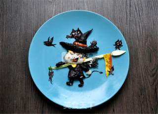 Halloween Dinner Plate Painting recipe