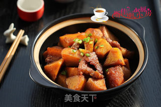 【hubei】roasted Pork with Sweet Potatoes recipe