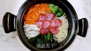 Lazy Bibimbap recipe