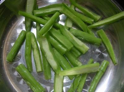 Sesame Oil Bitter Melon recipe