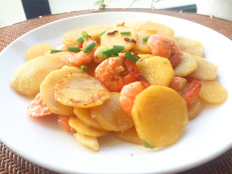 Shrimp Potato Chips recipe