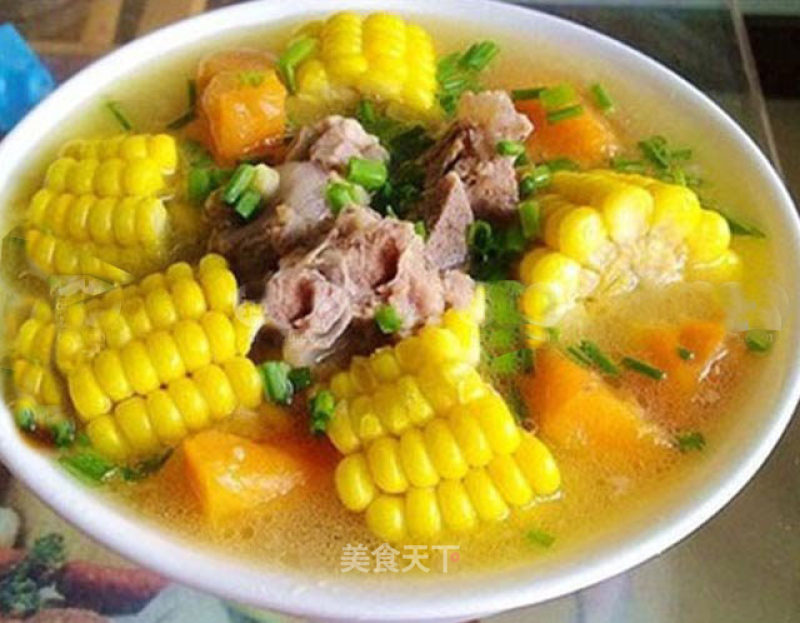 Corn Pork Ribs Soup recipe