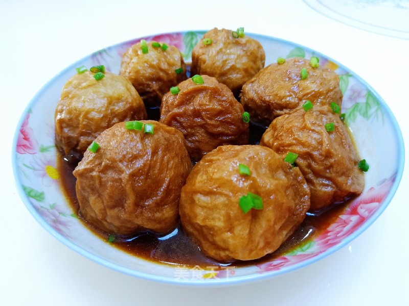 Oily Gluten Stuffed Meat recipe