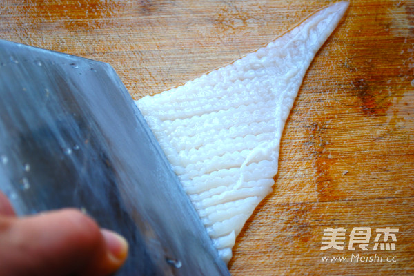 Skillfully Cut Squid Flower recipe