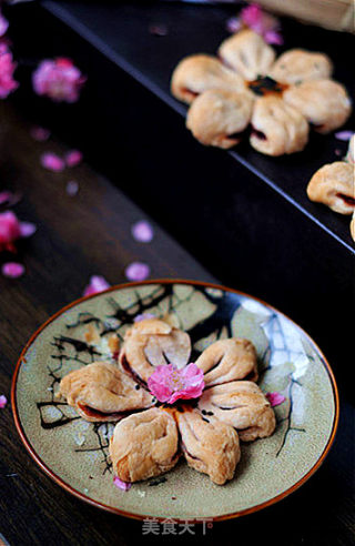 #四session Baking Contest and is Love to Eat Festival#sansheng Iii Peach Blossom Crisp recipe