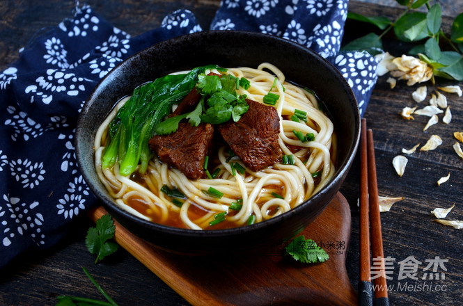 Braised Beef Noodles recipe