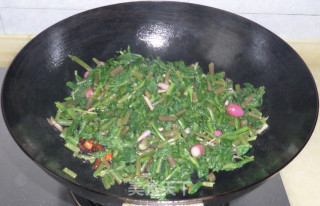 Spicy Stir-fried Turnip recipe