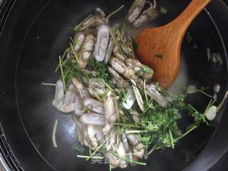 Spicy Fried Razor Clam recipe