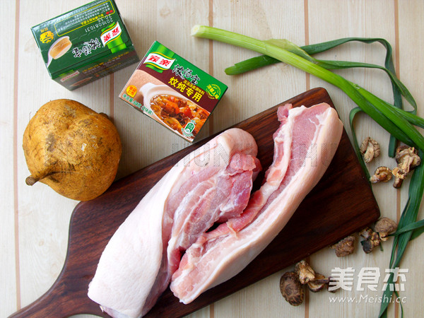 Sha Ge Stewed Pork Belly recipe