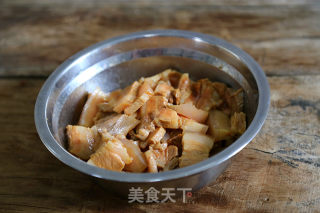 Stir-fried Pork with Watercress and Green Pepper recipe