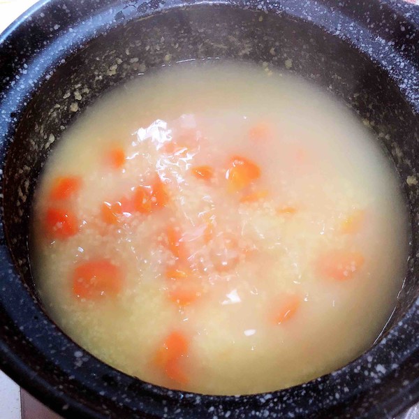 Nourishing Carrot Millet Congee recipe