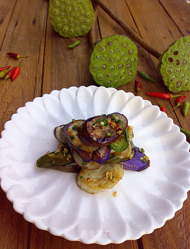 Three-color Cumin Eggplant recipe