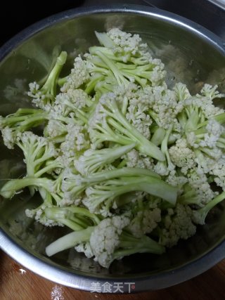 #trust之美# Fried Cauliflower with Spicy and Crispy Sauce recipe