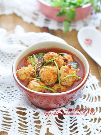 Spicy Meatballs in Thick Soup recipe