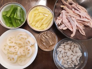 Glutinous Duck Feet Dry Pot—nanny-level Recipes from The Birthplace of Dry Pot recipe