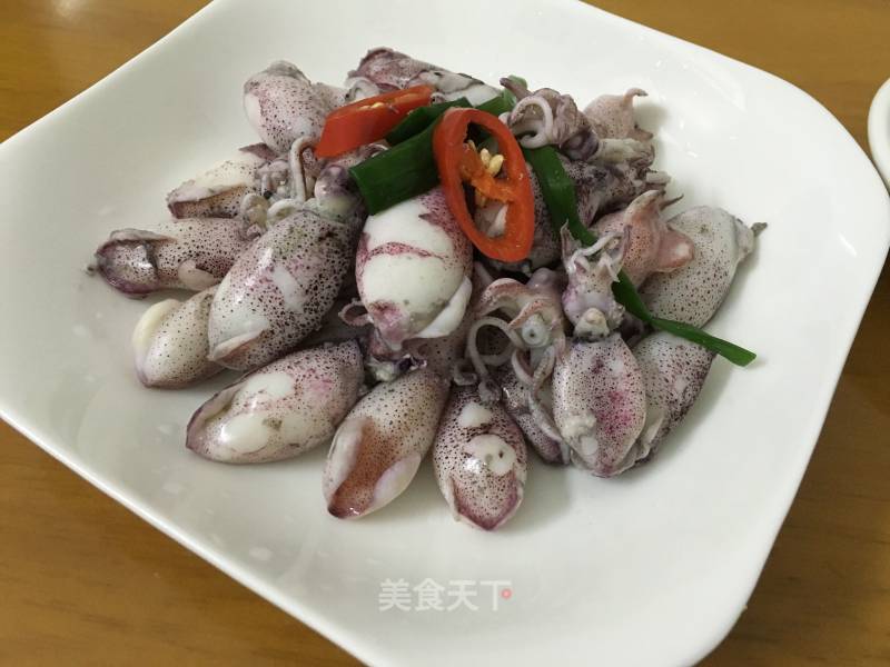 Boiled Baby Squid recipe