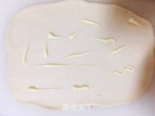 Caterpillar Meat Floss Bread recipe