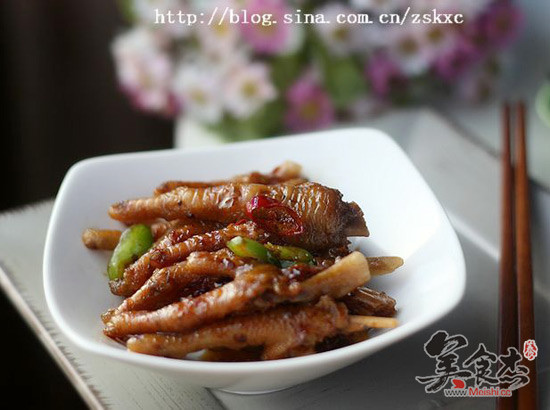 Chicken Feet in Black Bean Sauce recipe