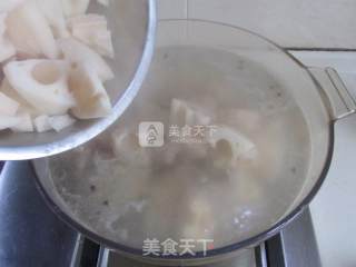 Calla Lily Lotus Root Soup recipe