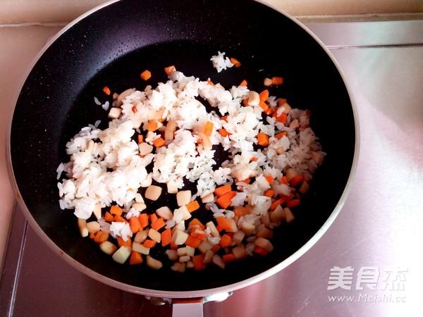 Salmon Fried Rice recipe