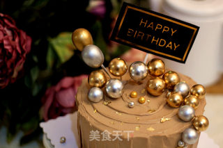 Low-key Luxury~【chocolate Cream Birthday Cake】 recipe