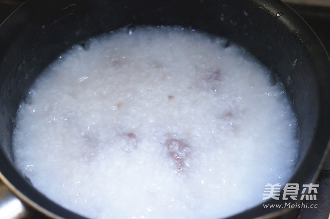 Nest Egg Beef Porridge recipe