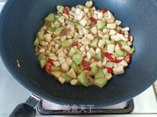 Stir-fried Chicken with Chayote recipe