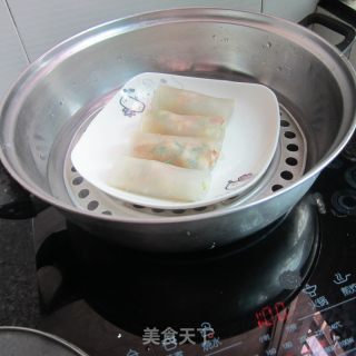 Steamed Pork Noodle Rolls recipe