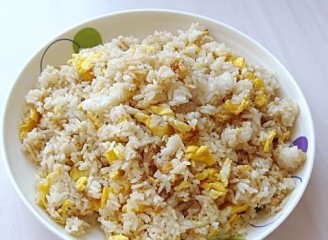 Fried Rice with Pork Floss recipe
