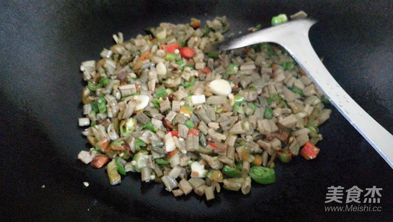 Vegetarian Stir-fried Sun Beans recipe