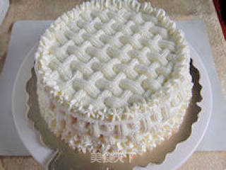 【flower Basket Cake】---- Share A Beautiful Cake Decorating recipe