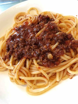 Delicious Spaghetti with Meat Sauce recipe