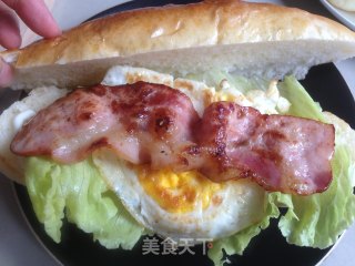 Bacon and Egg Sandwich recipe