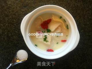 The Nutritionist on The Mother's Day Table--liquid Gold Cod Fish Soy Milk Soup recipe