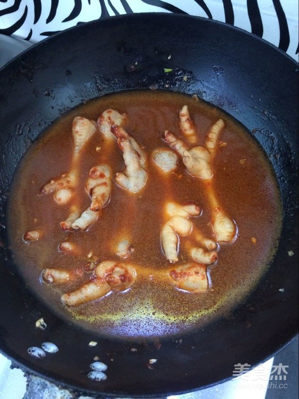 Korean Spicy Chicken Feet recipe