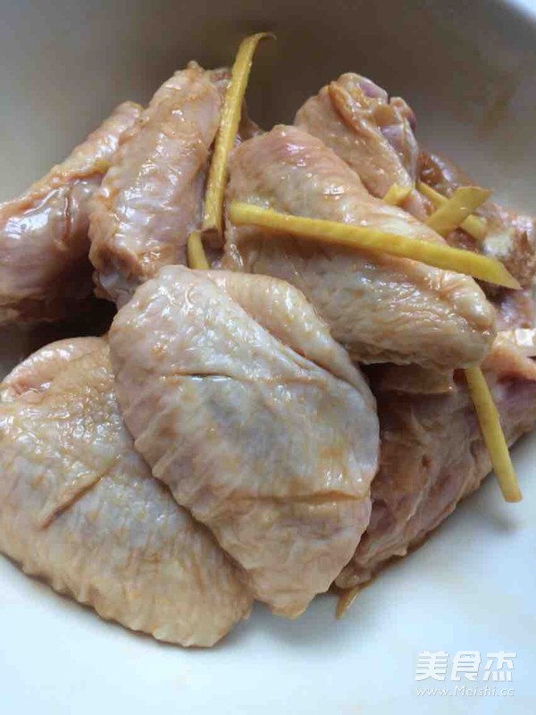 Garlic Chicken Middle Wing recipe