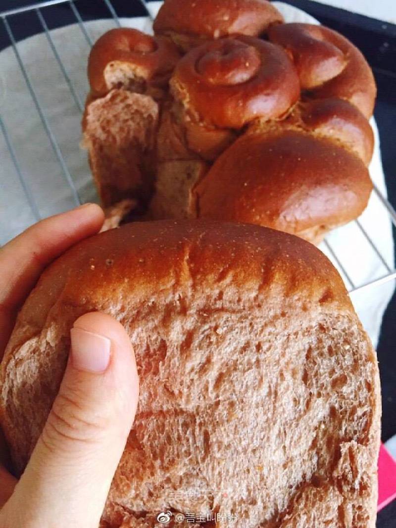 Whole Wheat Cocoa Toast recipe