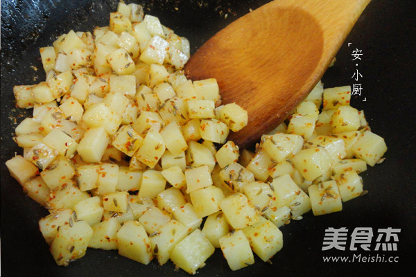 Cumin Diced Potatoes recipe